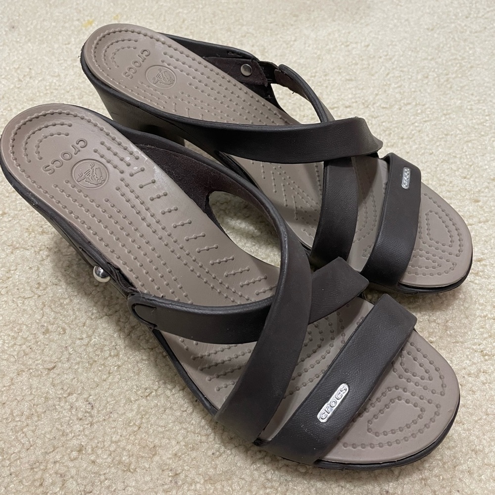 Women’s Crocs Heels - Size 10
